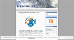 Desktop Screenshot of gravedad-cero.org