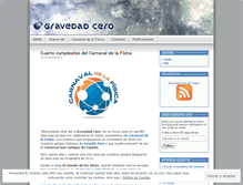 Tablet Screenshot of gravedad-cero.org